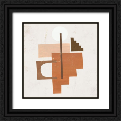 Emphasis I Black Ornate Wood Framed Art Print with Double Matting by Leonard, Sarah