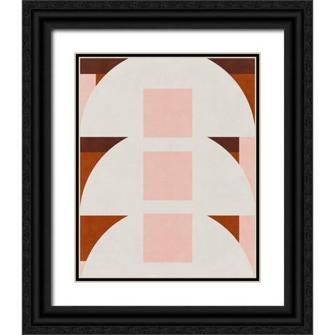 Echo of Love I  Black Ornate Wood Framed Art Print with Double Matting by Leonard, Sarah