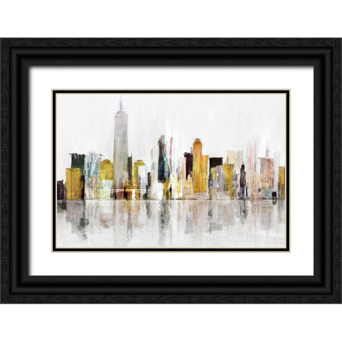 Towering Over Buildings III Black Ornate Wood Framed Art Print with Double Matting by Isabelle Z
