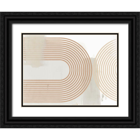 Reaching Out I  Black Ornate Wood Framed Art Print with Double Matting by Isabelle Z