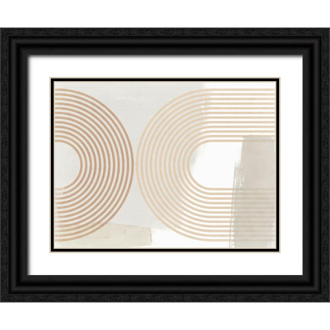 Reaching Out II  Black Ornate Wood Framed Art Print with Double Matting by Isabelle Z