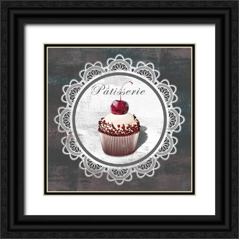 Patisserie Black Ornate Wood Framed Art Print with Double Matting by Fischer, David