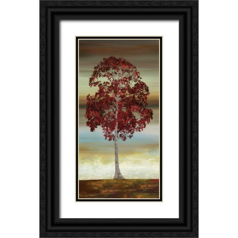 Swept Away II Black Ornate Wood Framed Art Print with Double Matting by Fontaine, Drako