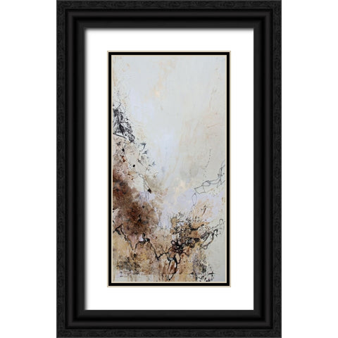 Stained II Black Ornate Wood Framed Art Print with Double Matting by Gardner, Jennifer