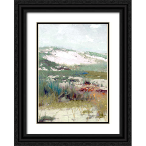 Seaside Breeze II Black Ornate Wood Framed Art Print with Double Matting by Hunizker, Steve