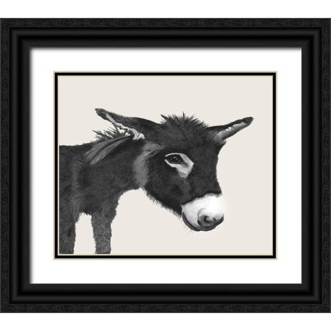 Little Bitty  Black Ornate Wood Framed Art Print with Double Matting by Hatfiled, Jodi