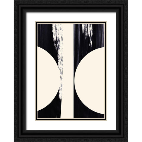 Hourglass  Black Ornate Wood Framed Art Print with Double Matting by Hogan, Aoibhne