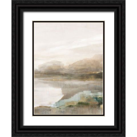 Reflections of Nature II Black Ornate Wood Framed Art Print with Double Matting by Ian C