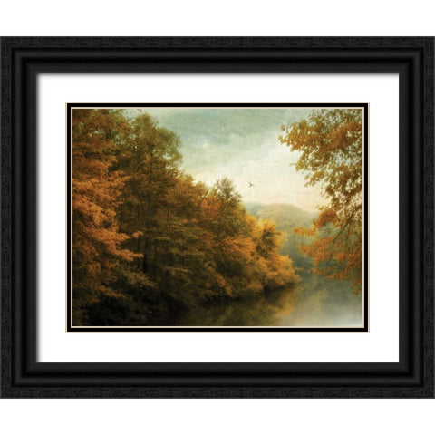 Transitions Black Ornate Wood Framed Art Print with Double Matting by Jenney, Jessica