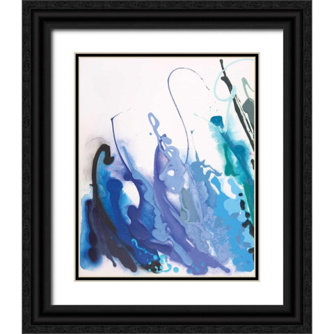 Reaching for the Sky Black Ornate Wood Framed Art Print with Double Matting by Marie, Joan