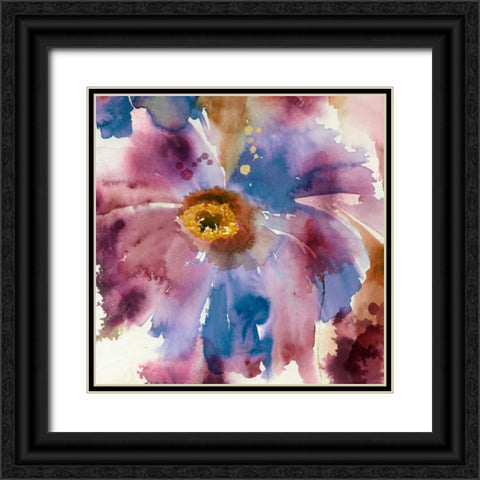 Laval II Black Ornate Wood Framed Art Print with Double Matting by Jensen, Asia