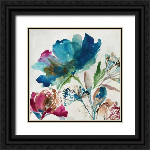 Blossoming II  Black Ornate Wood Framed Art Print with Double Matting by Jensen, Asia