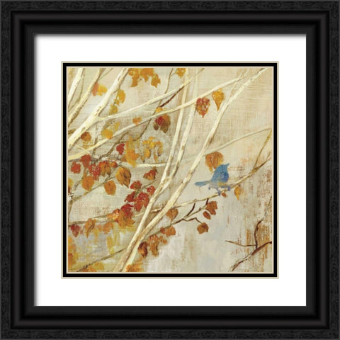 Singing I Black Ornate Wood Framed Art Print with Double Matting by Jensen, Asia