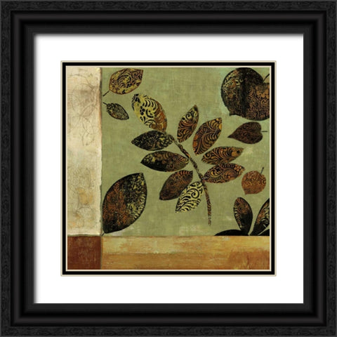 Collectibles I Black Ornate Wood Framed Art Print with Double Matting by Jensen, Asia