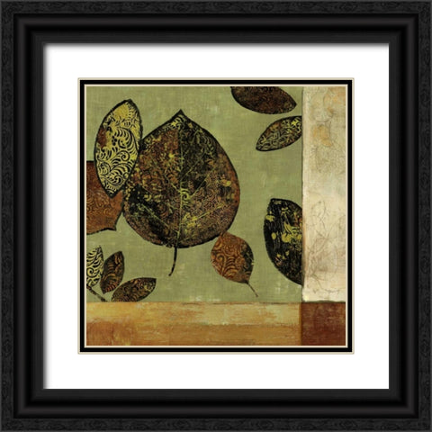 Collectibles II Black Ornate Wood Framed Art Print with Double Matting by Jensen, Asia