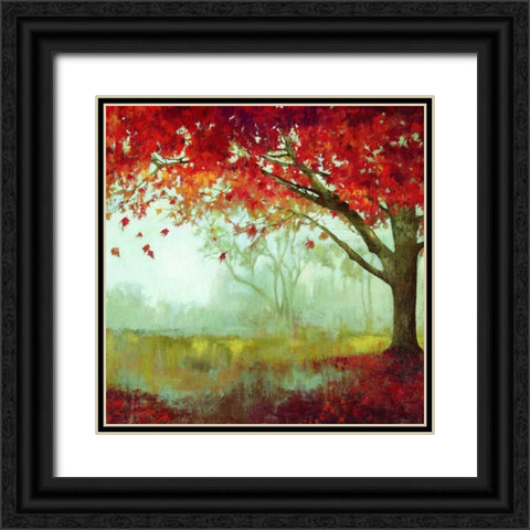 A Sense of Space I Black Ornate Wood Framed Art Print with Double Matting by Jensen, Asia