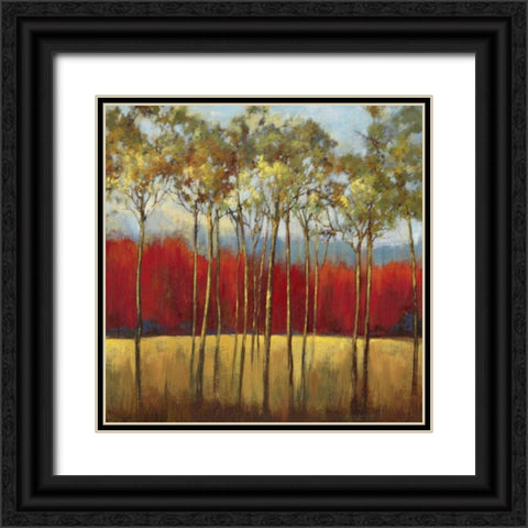 In the Horizon I Black Ornate Wood Framed Art Print with Double Matting by Jensen, Asia