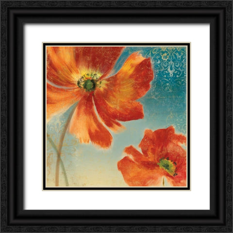 Putchys Garden I Black Ornate Wood Framed Art Print with Double Matting by Jensen, Asia