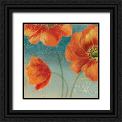 Putchys Garden II Black Ornate Wood Framed Art Print with Double Matting by Jensen, Asia