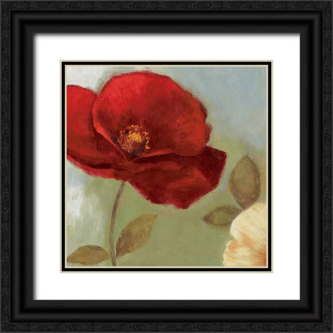 Tenderness Black Ornate Wood Framed Art Print with Double Matting by Jensen, Asia