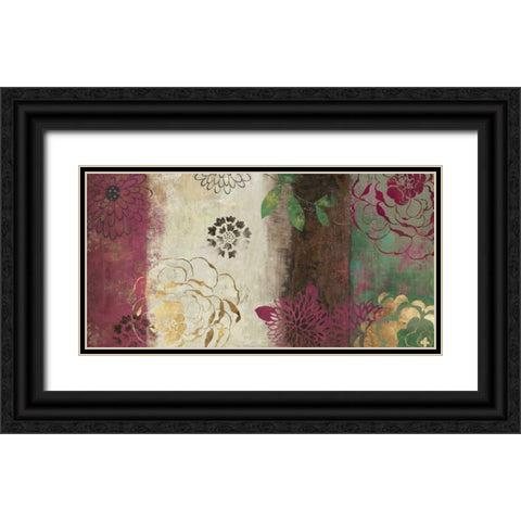 Eden Black Ornate Wood Framed Art Print with Double Matting by Jensen, Asia