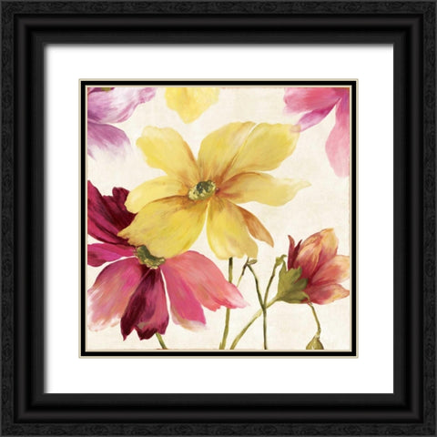 Summer Breeze II Black Ornate Wood Framed Art Print with Double Matting by Jensen, Asia