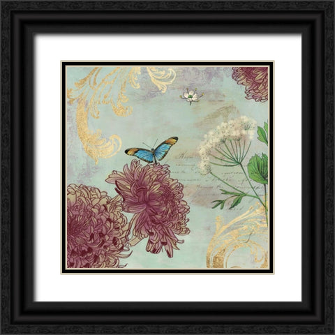 Venetian I Black Ornate Wood Framed Art Print with Double Matting by Jensen, Asia