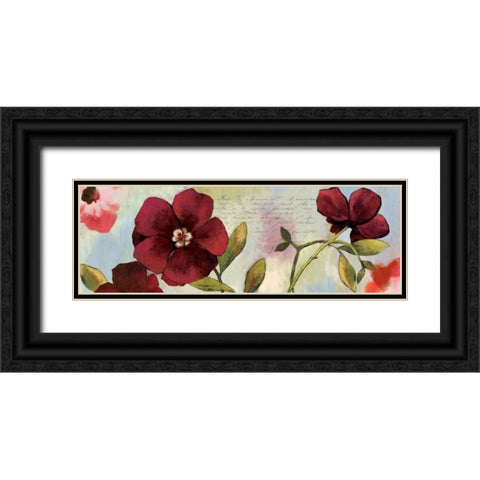 Outdoor I  Black Ornate Wood Framed Art Print with Double Matting by Jensen, Asia