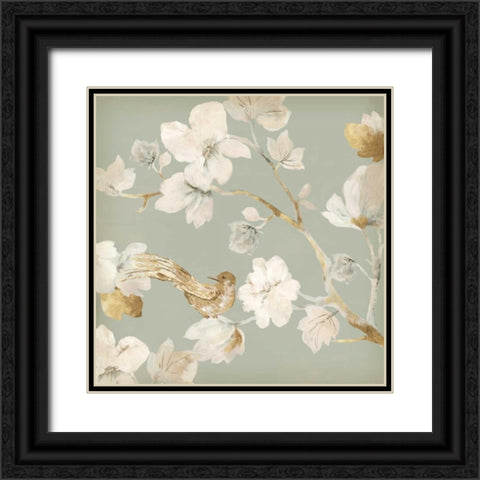 Paradise Magnolia  II Black Ornate Wood Framed Art Print with Double Matting by Jensen, Asia