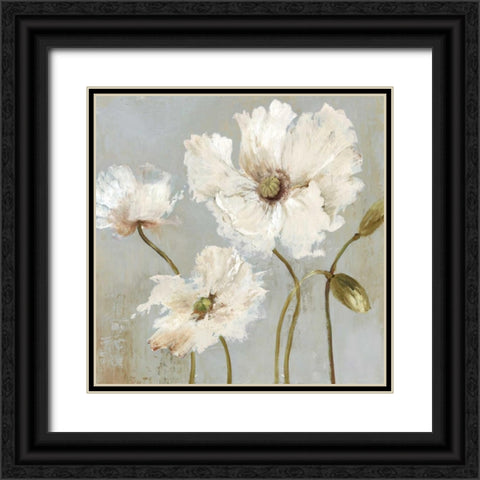 Cadence II Black Ornate Wood Framed Art Print with Double Matting by Jensen, Asia