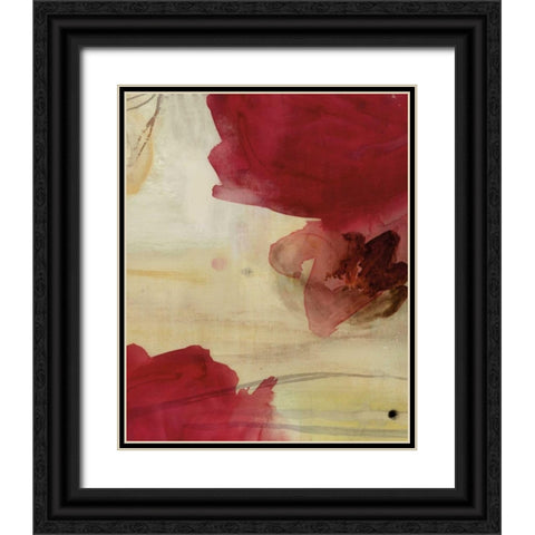 Georgia II Black Ornate Wood Framed Art Print with Double Matting by Jensen, Asia