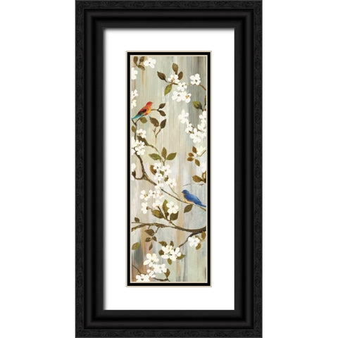 Bloom I Black Ornate Wood Framed Art Print with Double Matting by Jensen, Asia
