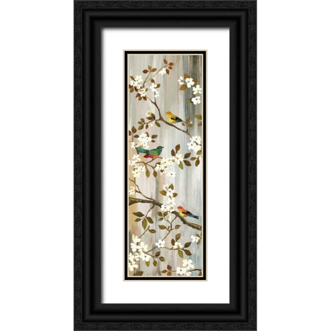 Bloom II Black Ornate Wood Framed Art Print with Double Matting by Jensen, Asia