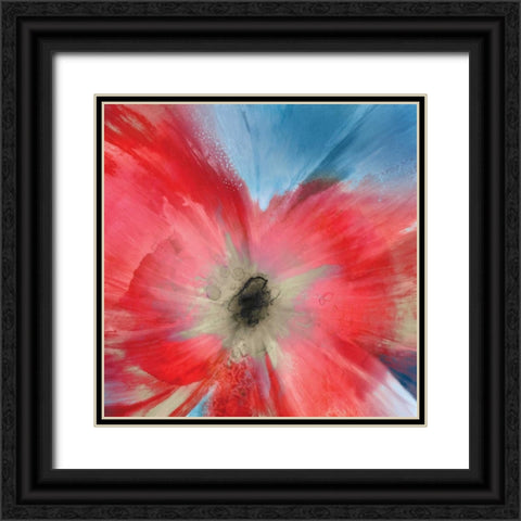 Aflame I Black Ornate Wood Framed Art Print with Double Matting by Jensen, Asia