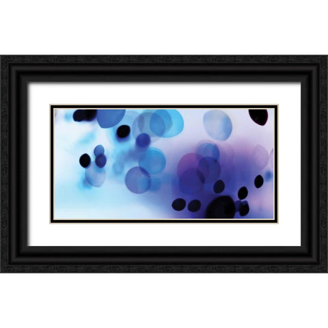 Marine Light Flasing Black Ornate Wood Framed Art Print with Double Matting by McMasters, James