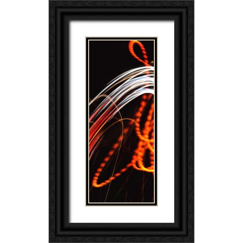 Fire and Ice Black Ornate Wood Framed Art Print with Double Matting by McMasters, James