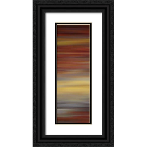 Metallurgy II Black Ornate Wood Framed Art Print with Double Matting by McMasters, James