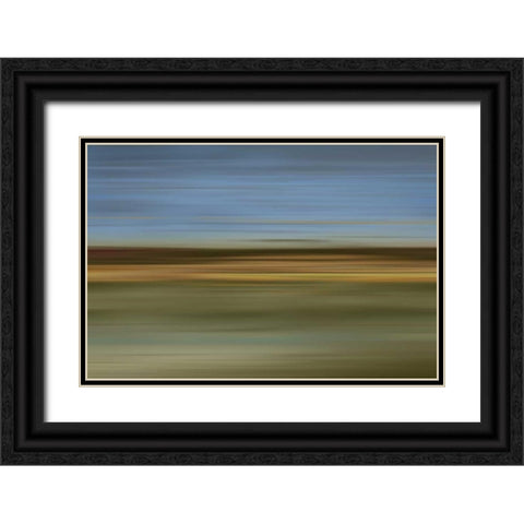 Odyssey I Black Ornate Wood Framed Art Print with Double Matting by McMasters, James