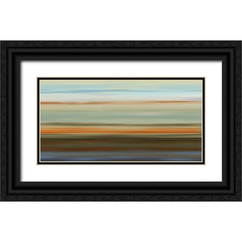 Euphoric II Black Ornate Wood Framed Art Print with Double Matting by McMasters, James