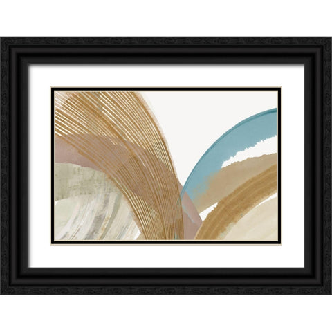 Force of Nature  Black Ornate Wood Framed Art Print with Double Matting by Kouta, Flora