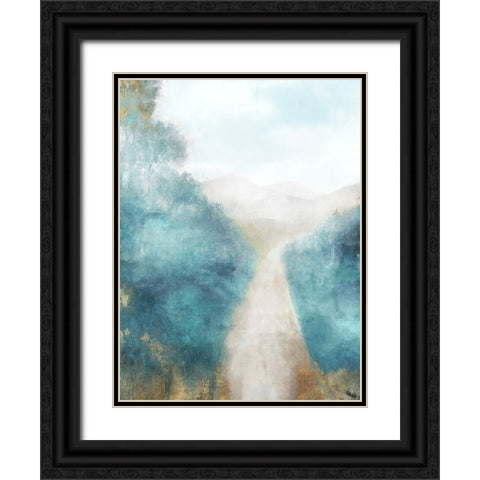 Promised Land Black Ornate Wood Framed Art Print with Double Matting by Roko, Ken