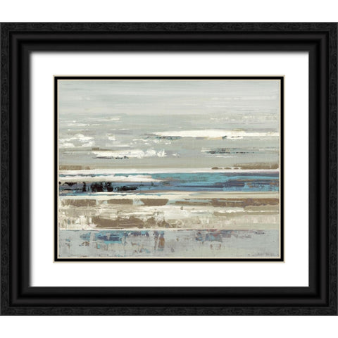 Eternal Horizon I Black Ornate Wood Framed Art Print with Double Matting by Mravyan, Valeria