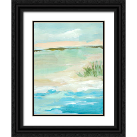 Paradise Spring I Black Ornate Wood Framed Art Print with Double Matting by Lera