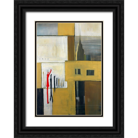 Chrystler Mann Black Ornate Wood Framed Art Print with Double Matting by Pulliam, Mark