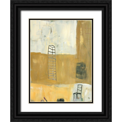 Warehouse Room B Black Ornate Wood Framed Art Print with Double Matting by Pulliam, Mark