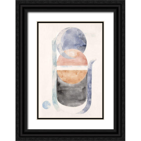 Space Galaxy I  Black Ornate Wood Framed Art Print with Double Matting by Woods, Maya