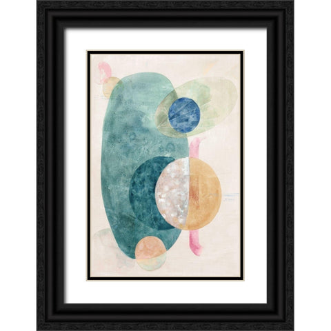 Nebula I  Black Ornate Wood Framed Art Print with Double Matting by Woods, Maya