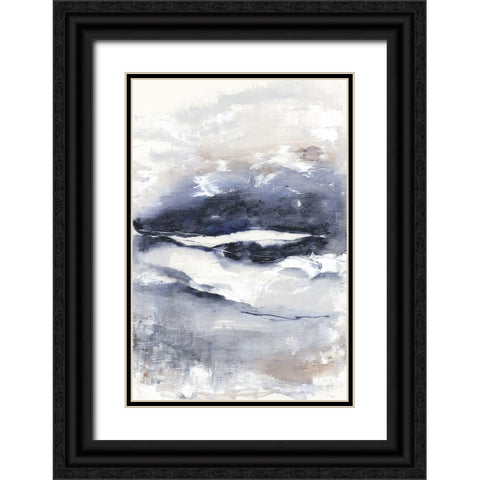 Ocean Eyes II  Black Ornate Wood Framed Art Print with Double Matting by Woods, Maya