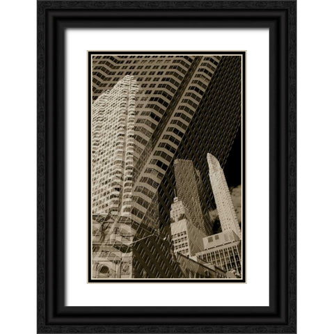Stand Tall II Black Ornate Wood Framed Art Print with Double Matting by Stelfox, Norm