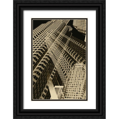 Stand Tall III Black Ornate Wood Framed Art Print with Double Matting by Stelfox, Norm